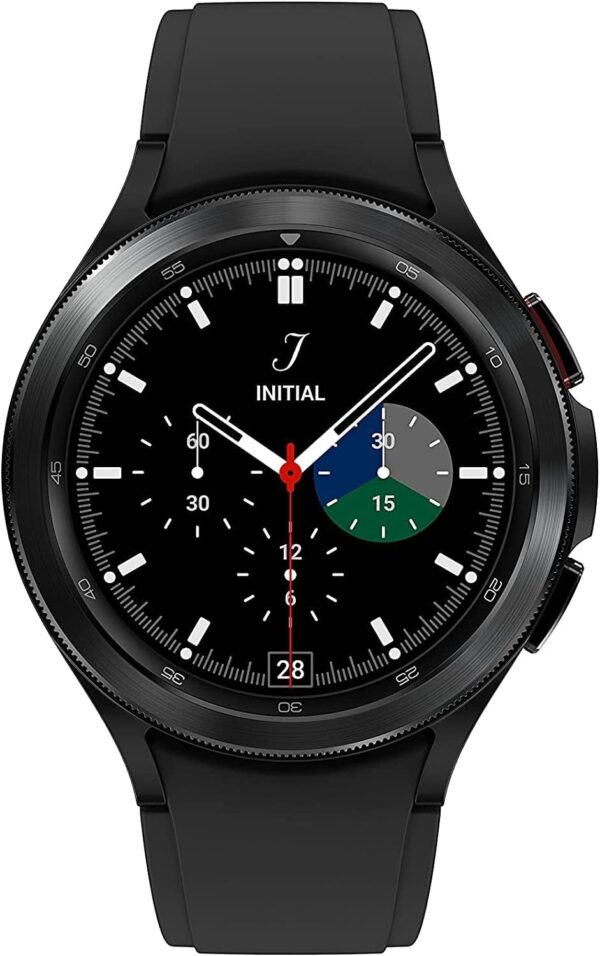 Samsung Galaxy Watch 4 Classic 42mm Smartwatch with ECG Monitor Tracker for Health Fitness Running Sleep Cycles GPS Fall Detection Bluetooth US Version, Black (Renewed) - Image 3