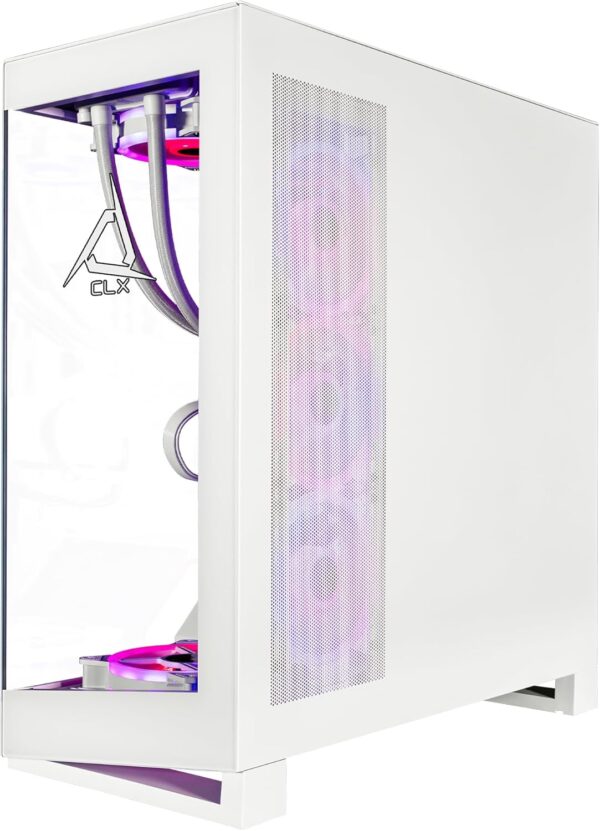 CLX Horus Gaming PC - Intel Core i9 14900KF 3.2GHz, GeForce RTX 4090, 2TB NVMe M.2 SSD, 6TB HDD, 64GB DDR5 RGB Memory, 360mm AIO, WiFi, Windows 11 Home, White - Image 7