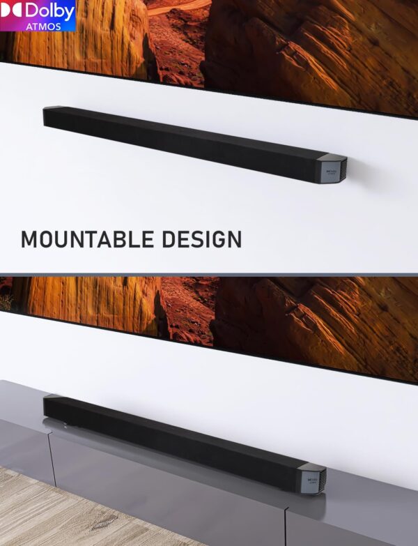5.1.2 Premium Dolby Atmos Soundbar with Wireless Subwoofer, Bluetooth 5.1, HDMI & Optical - Works with 4K & HD TVs - Image 9