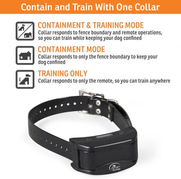 SportDOG Brand Contain + Train System - In-Ground Electric Dog Fence & Remote Trainer - Waterproof Collar - Tone, Vibrate, & Shock - from Parent Company Invisible Fence Brand - Up to 100 Acres - Image 8