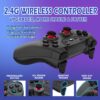 Upgraded Wireless Retro Gaming Console, Retro Game Stick 4K with 20,000+ Games and 9 Emulators Built-in, Plug and Play Video Games for TV, 2.4G Wireless Controllers - Image 5