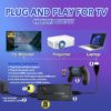 Upgraded Wireless Retro Gaming Console, Retro Game Stick 4K with 20,000+ Games and 9 Emulators Built-in, Plug and Play Video Games for TV, 2.4G Wireless Controllers - Image 6