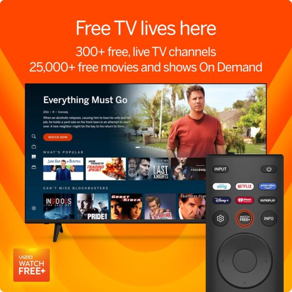 VIZIO 40-inch Full HD 1080p Smart TV with DTS Virtual: X, Alexa Compatibility, Chromecast Built-in, Bluetooth Headphone Capable, (VFD40M-08 New) (Renewed) - Image 7