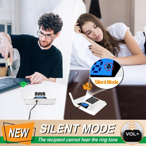 Wireless Intercom System for Home & Office - Upgraded 2024, 5300 Feet Range, Real Time Two Way Communication, Group Call, Full Duplex (4 Pack) - Image 7