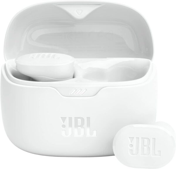 JBL Tune Buds - True Wireless Noise Cancelling Earbuds (White), Small (Renewed)